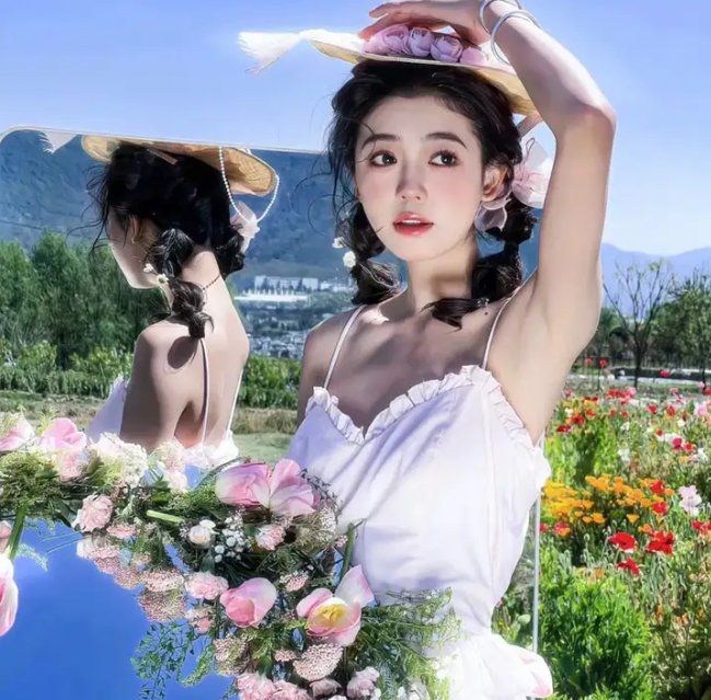 远山含黛，挽月无情